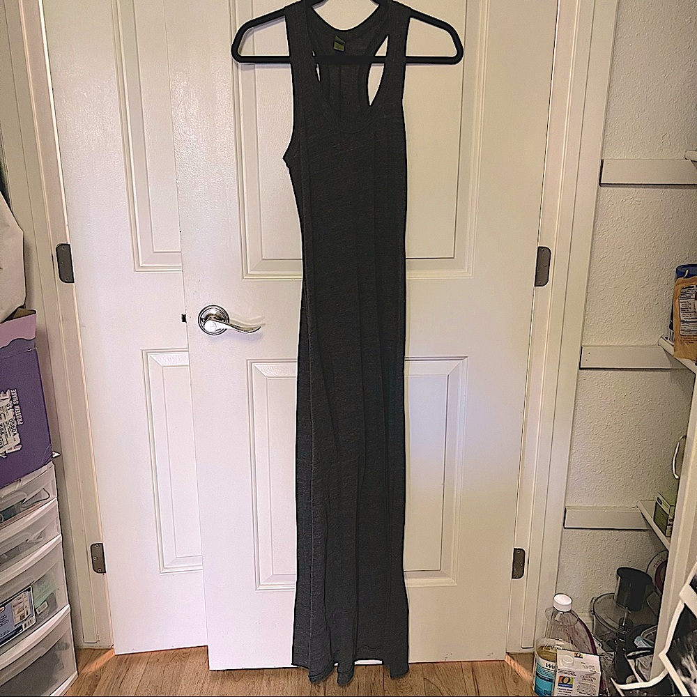 Alternative Apparel Gray Maxi Dress